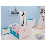 Postelja s predalom Happy Design Pentlja